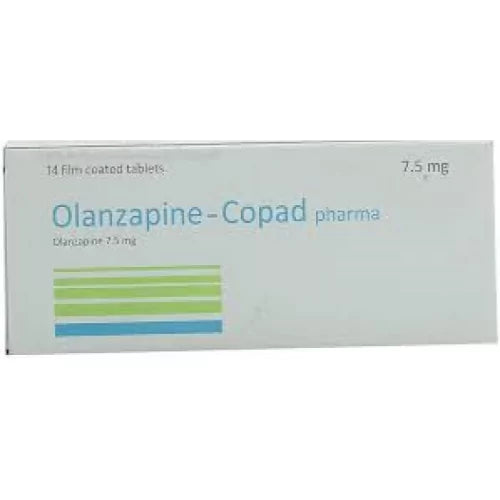 OLANZAPINE 7.5 MG 14 TAB
