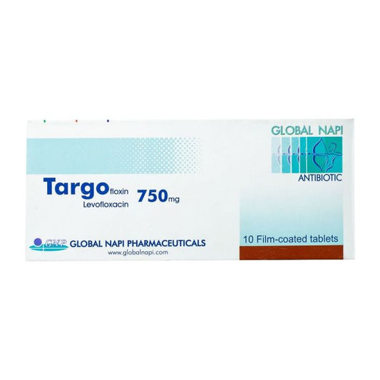 TARGOFLOXIN 750 MG 10 TAB