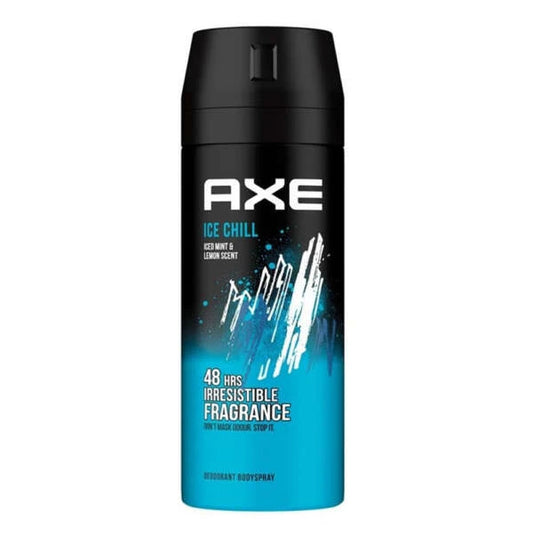 AXE BODY SPRAY (ICE CHILL) 150 ML وفر15ج