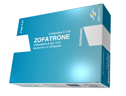 ZOFATRONE 8 MG/4 ML 3 AMP