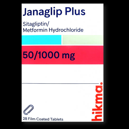 JANAGLIP PLUS 50/1000MG 7 F.C. TAB