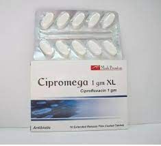 CIPROMEGA 1 GM XL 14 TAB