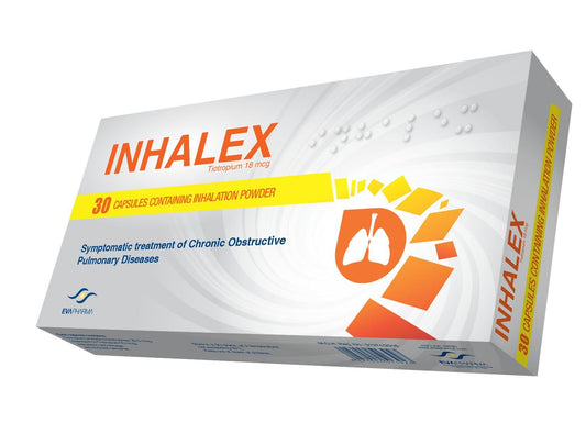 INHALEX 18 MCG DRY POWDER 30 CAP