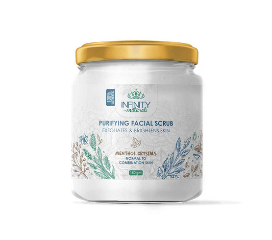 مقشر الوجه إنفينيتي ناتشورالز بكريستالات المنثول 150 جرام