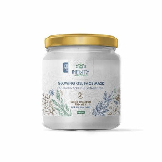 INFINITY NATURALS GEL FACE MASK HONY&VIT E 200GM