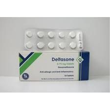 DELTASONE 0.75 MG 30 TAB
