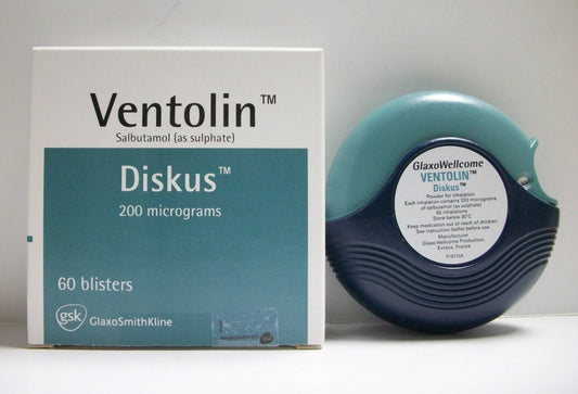 VENTOLIN DISKUS 200MCG