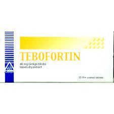 TEBOFORTIN 40 MG 30 TAB