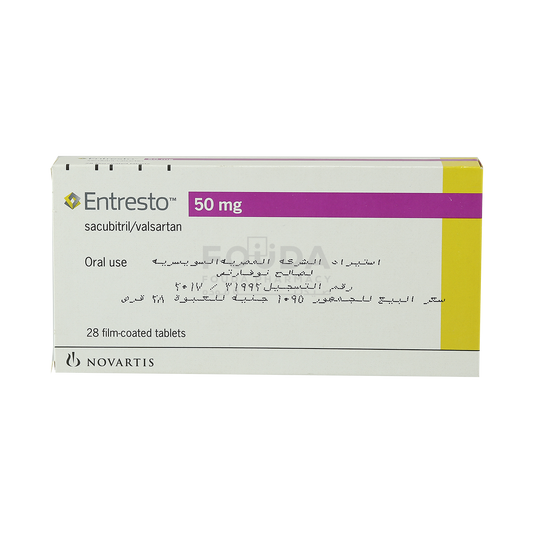 ENTRESTO 50 MG 28 TAB