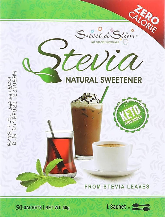 STEVIA SWEET&SLIM 50SACHETS