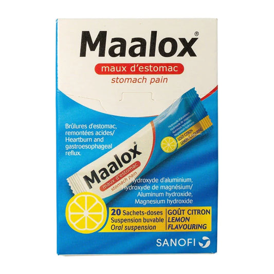 MAALOX LEMON 20 SACHETS