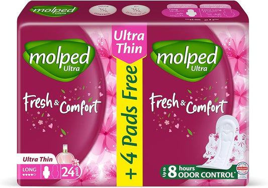 MOLPED FRESH&COMFORT LONG 24 PADS (3244)