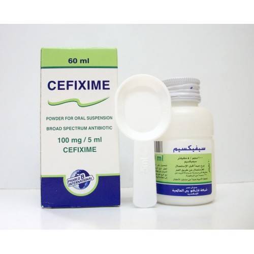 CEFIXIME 100MG / 5 ML 60ML