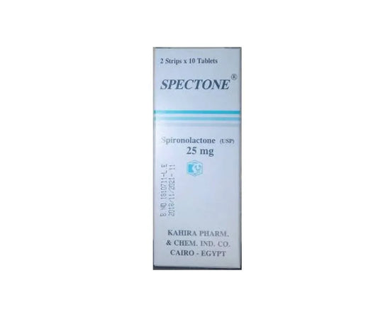 SPECTONE 25 MG 20TAB