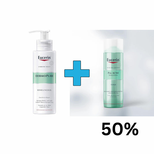 عرض جل يوسيرين ديرمو بور 200 مل+تونر 50%