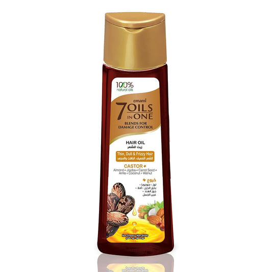 EMAMI 7 OILS IN ONE (CASTOR) 100ML زيت خروع