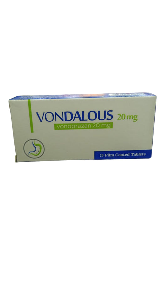 فوندالوس 20 ملغ 20 قرصًا فمويًا