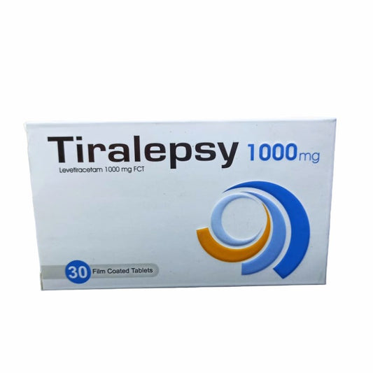 TIRALEPSY 1000 MG 30 TAB