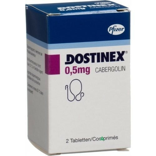 DOSTINEX 0.5 MG 2 TAB