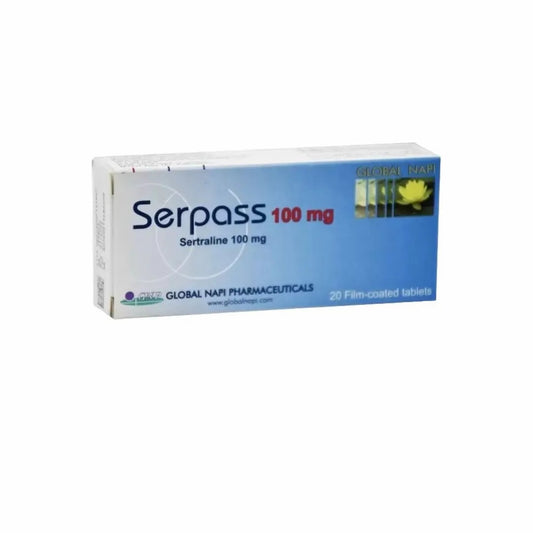 SERPASS 100MG 20TAB