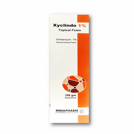 XYCLINDO 1% TOPICAL FOAM 100 GM