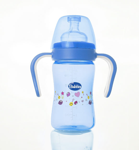 BUBBLES FEEDING BOTTLE CLASSIC 150ML (5169) بيبرونه بيد روز