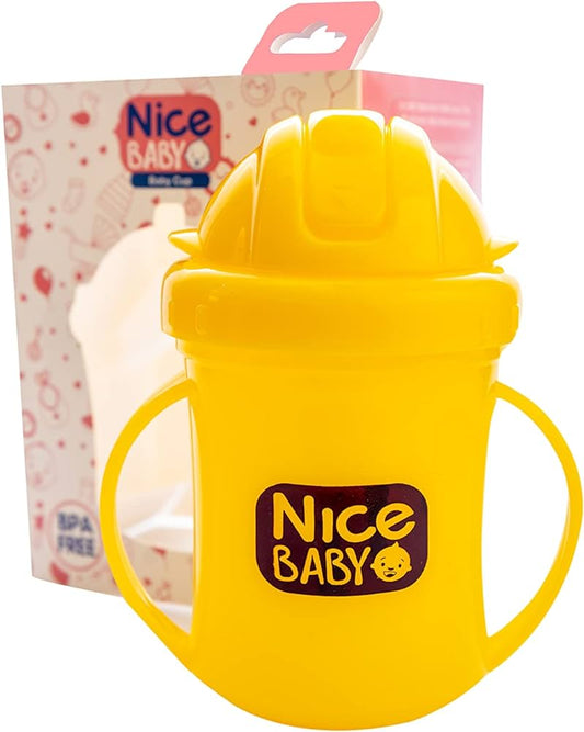 NICE BABY CUP (8331) كوب شاليموه اصفر