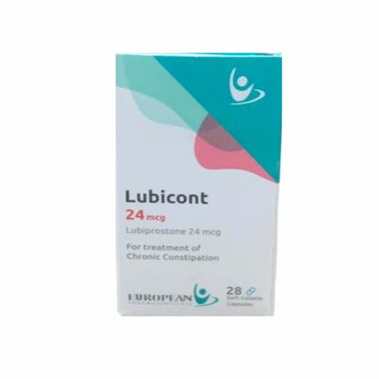 LUBICONT 24 MCG 28 CAP