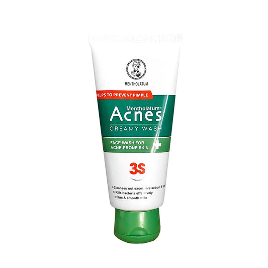MENTHOLATUM ACNES CREAMY WASH CLEANSER 50G