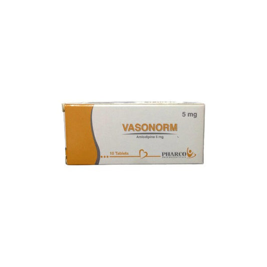 VASONORM 5 MG 10 TAB