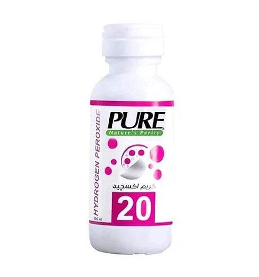 PURE HYDROGEN PEROXIDE 30 100ML ماء اكسجين