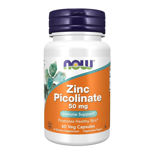 NOW ZINC PICOLINATE 50MG 60CAP