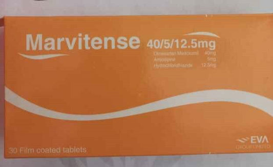 MARVITENSE 40 /5/12.5 MG 30 TAB