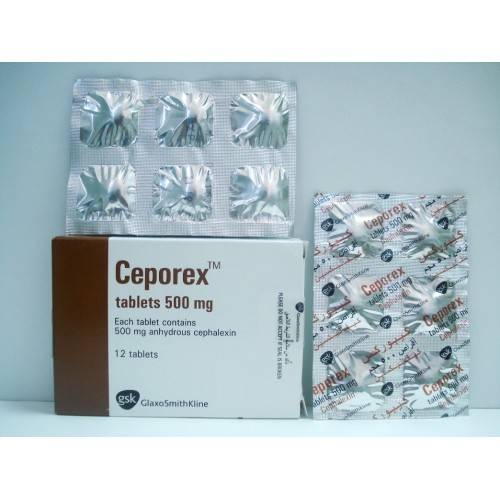 CEPOREX 500 MG 12 TAB