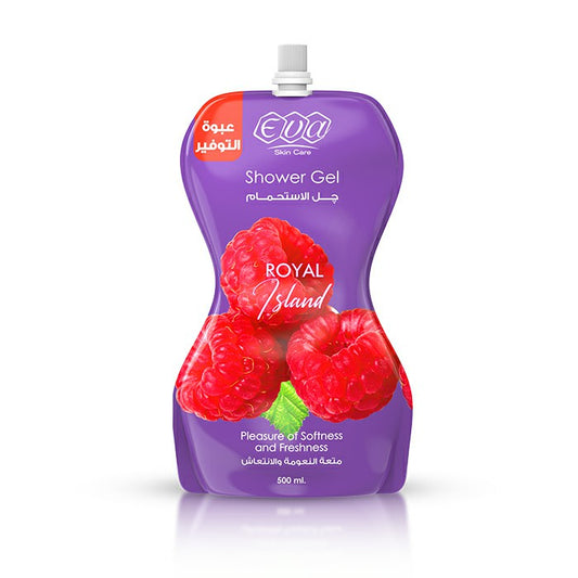 EVA SHOWER GEL (ROYAL ISLAND) 500ML