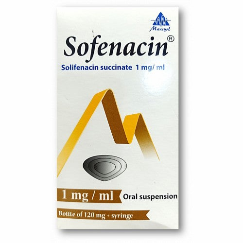 SOFENACIN 1MG/ML ORAL SUSP. 120 ML
