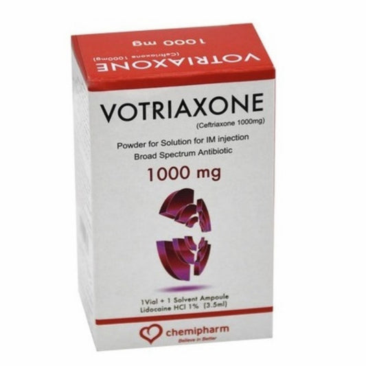 VOTRIAXONE 1000 MG 1 VAL I.M ##