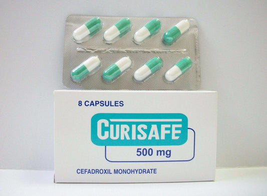 CURISAFE 500 MG 8 CAP