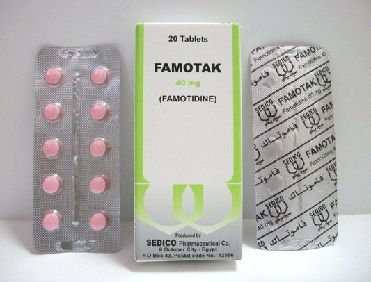 FAMOTAK 40 MG 20 TAB
