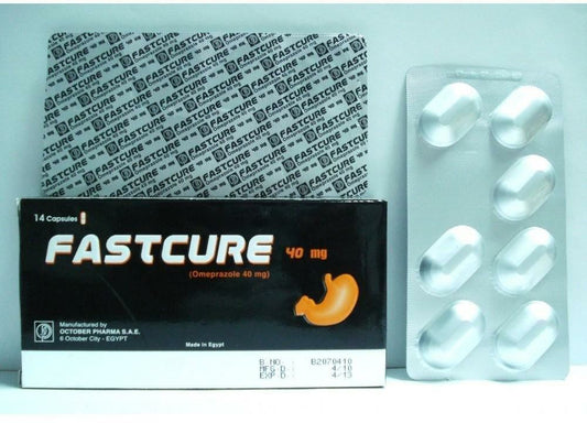 FASTCURE 40 MG 14 CAP