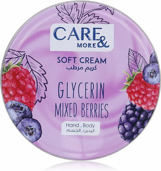 CARE & MORE SOFT CREAM MIXED BERRIES 75ML