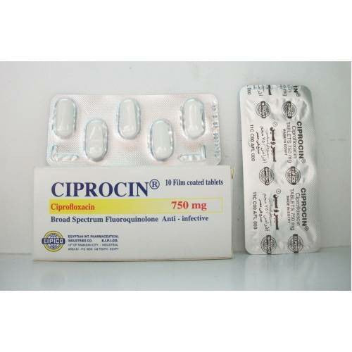 CIPROCIN 750MG 10TAB