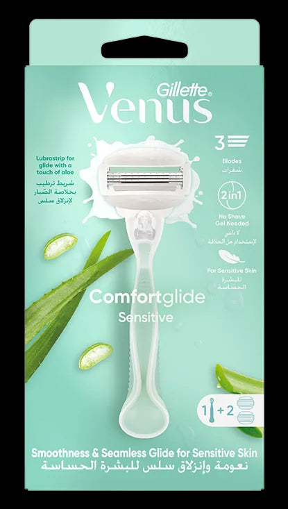 GTT VENUS COMFORTGLIDE SENSITIVE ماكينه+2موس