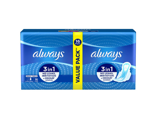 ALWAYS MAXI THICK PROTECT PLUS EX.LONG 16PC (2934)