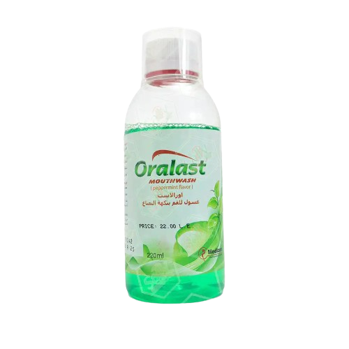 غسول الفم أورالاست بنكهة النعناع 220 مل
