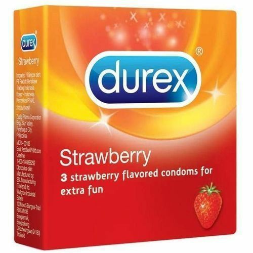 DUREX STRAWBERRY 3 PCS عرض سعر 50ج