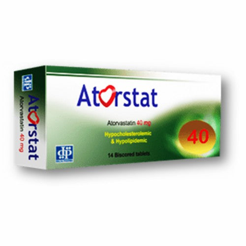 ATORSTAT 40 MG 14 TAB