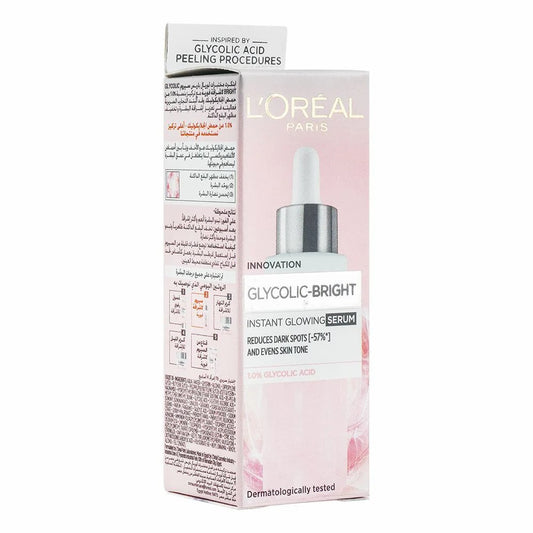 LOREAL GLYCOLIC BRIGHT INSTANT SERUM 15ML