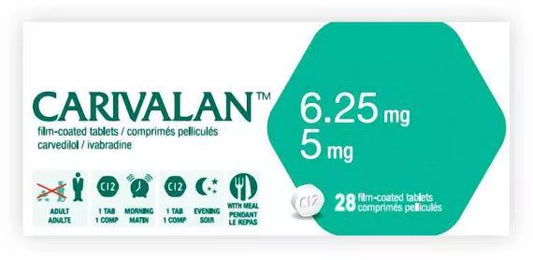 CARIVALAN 6.25/7.5MG 28 F.C. TAB