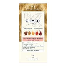PHYTO COLOR WITH BOTANICAL 9.3 VERY LIGHT GOLDEN BLONDE 4M